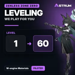 Zenless Zone Zero Leveling: W-engine Materials · level 1 → 60 · any engine | Piloted