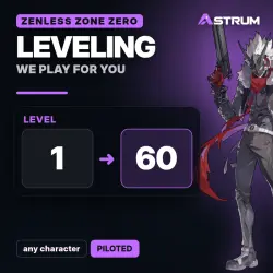 Zenless Zone Zero Leveling: level 1 → 60 · any character | Piloted
