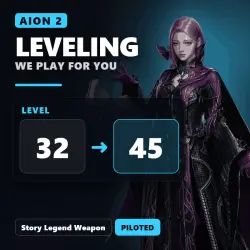 Aion 2 Leveling: Story Legend Weapon · level 32 → 45 | Piloted