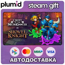 DLC Crypt of the NecroDancer: Shovel Knight Character Steam Gift / Россия + МИР / АВТО