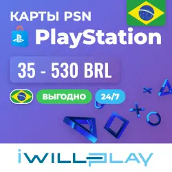 PS STORE BRAZIL GIFT CARDS 24/7. PLAYSTATION TOP-UP. BUY CODES PSN BRL