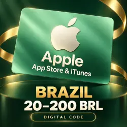 APPLE APP STORE / ITUNES BRAZIL 20–200 BRL | КОД | АВТОВЫДА… — App Store и Apple ID, лот №258170