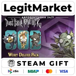 DLC Don't Starve Together: Wurt Deluxe Chest / Steam АВТО / РУ + МИР