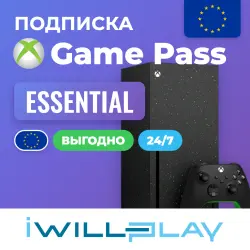 XBOX GAME PASS ESSENTIAL ЕВРОПА 24/7. КОД ПОДПИСКИ ИКСБОКС ГЕЙМ ПАСС. КЛЮЧ АКТИВАЦИИ