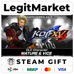DLC THE KING OF FIGHTERS XV Characters "MATURE" and "VICE / Steam АВТО / РУ + МИР