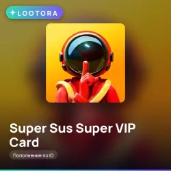 Super Sus Super VIP Card, top-up by player ID