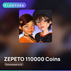 ZEPETO 110000 Coins, top-up by player ID