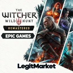 The Witcher 3: Wild Hunt — Remastered Epic Games | Top-Up Card