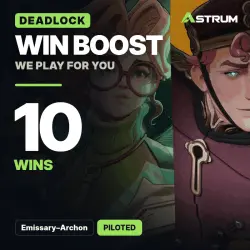 Deadlock Win Boost: 10 wins · Emissary–Archon | Piloted