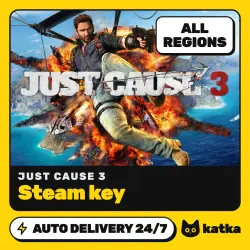 Just Cause 3 Worldwide incl. RU — Steam key | AUTO 24/7