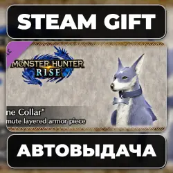 MONSTER HUNTER RISE - "Bone Collar" Palamute layered armor piece Steam • RU + WORLD
