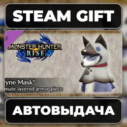 MONSTER HUNTER RISE - "Felyne Mask" Palamute layered armor piece Steam • RU + WORLD