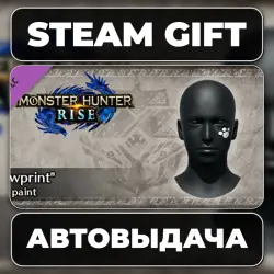 Monster Hunter Rise - "Pawprint" face paint Steam • RU + WORLD