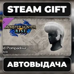 Monster Hunter Rise - "Wild Pompadour" hairstyle Steam • RU + WORLD