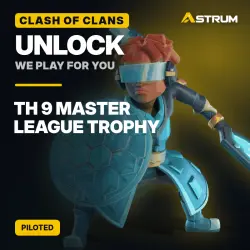 Clash of Clans Unlock: Th 9 Master League Trophy | Piloted