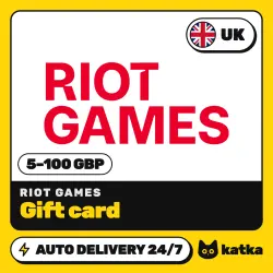 Riot Cash UK 5–100 £ (GBP) — top-up code | AUTO 24/7