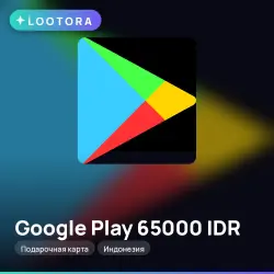 Google Play 65000 IDR, gift card, ID