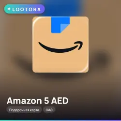 Amazon 5 AED, gift card, AE