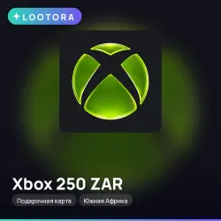 Xbox 250 ZAR, gift card, ZA