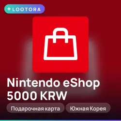 Nintendo eShop 5000 KRW, gift card, KR