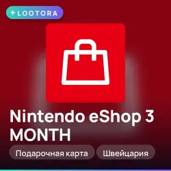 Nintendo eShop 3 MONTH, gift card, CH