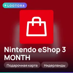 Nintendo eShop 3 MONTH, gift card, NL