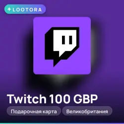 Twitch 100 GBP, gift card, UK