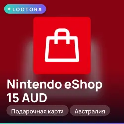 Nintendo eShop 15 AUD, gift card, AU