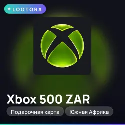 Xbox 500 ZAR, gift card, ZA