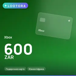 Xbox 600 ZAR, gift card, ZA