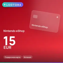 Nintendo eShop 15 EUR, gift card, ES