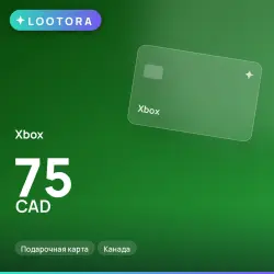 Xbox 75 CAD, gift card, CA
