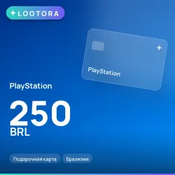 PlayStation Store 250 BRL, gift card, BR
