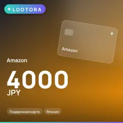 Amazon 4000 JPY, gift card, JP