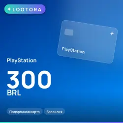 PlayStation Store 300 BRL, gift card, BR
