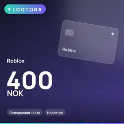 Roblox 400 NOK, подарочная карта, Норвегия, лот №210714