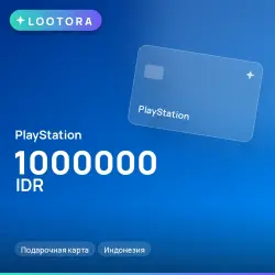 PlayStation Store 1000000 IDR, gift card, ID