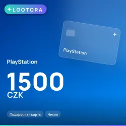 PlayStation Store 1500 CZK, gift card, CZ