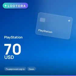 PlayStation Store 70 USD, gift card, OM