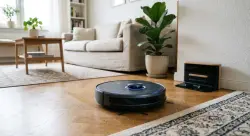 RoboClean Pro Ultra - Умный робот-пылесос с функцией влажной уборки — скриншот 1