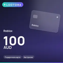 Roblox 100 AUD, подарочная карта, Австралия, лот №210759