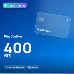 PlayStation Store 400 BRL, gift card, BR