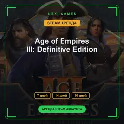 Age of Empires III: Definitive Edition | RENT 7/14/30 days | STEAM account