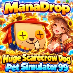 HUGE SCARECROW DOG I PEP SIMULATOR 99 I !