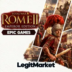 Total War: Rome II - Emperor Edition Epic Games | Top-Up Card