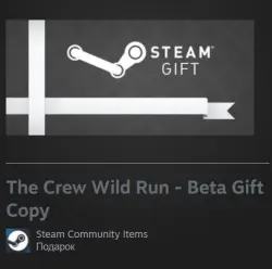 Гифт | РФ + Мир | The Crew: Wild Run - Beta Gift Copy / 1 / I | Steam