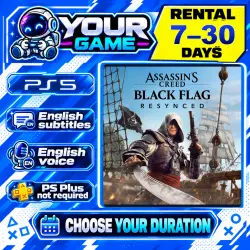 Assassin's Creed Black Flag Resynced | PS5 | Rental 7–30 days