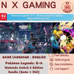 Pokemon Legends: Z-A Nintendo Switch 2 Edition Bundle (Game + DLC)