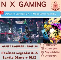 Pokemon Legends: Z-A Nintendo Switch 1/2 Bundle (Game + DLC)