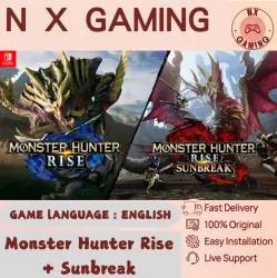 Monster Hunter Rise + Sunbreak Nintendo Switch 1/2